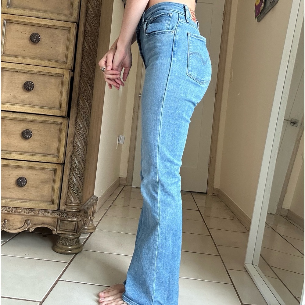 Levi Strauss stretchy flare jeans